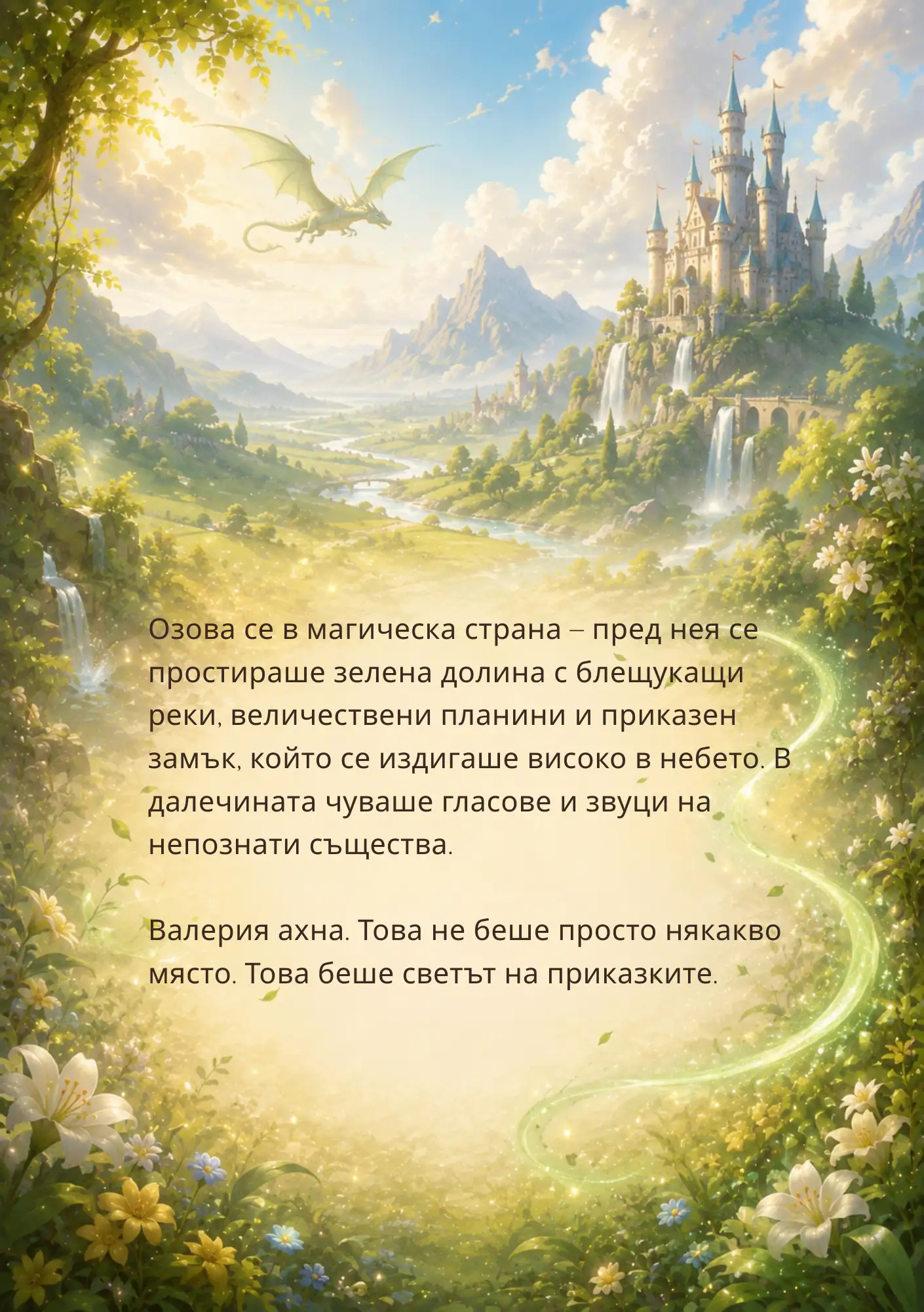 Вълшебната страна — персонализирана детска книга