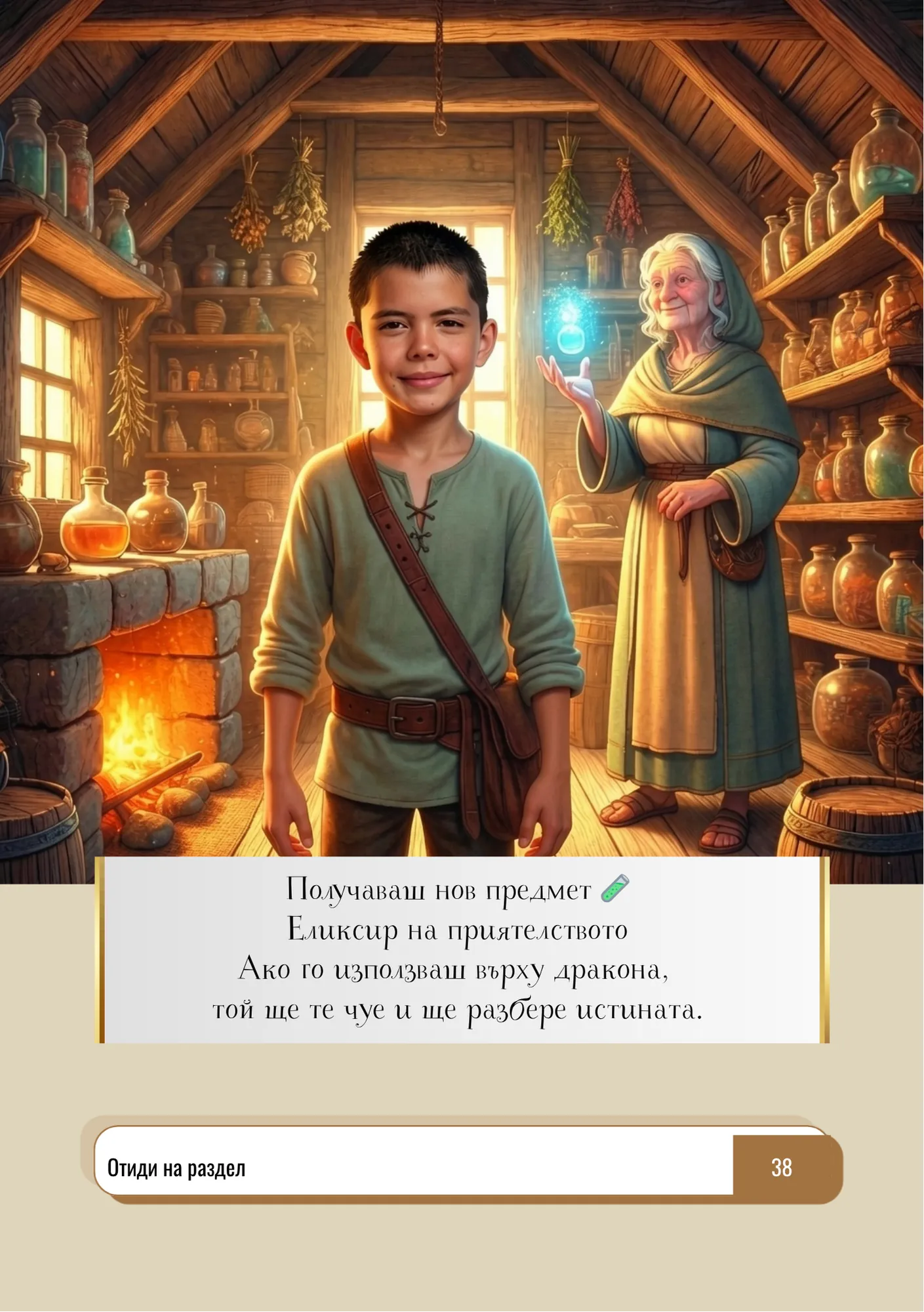 Кристалът на дракона - за момче