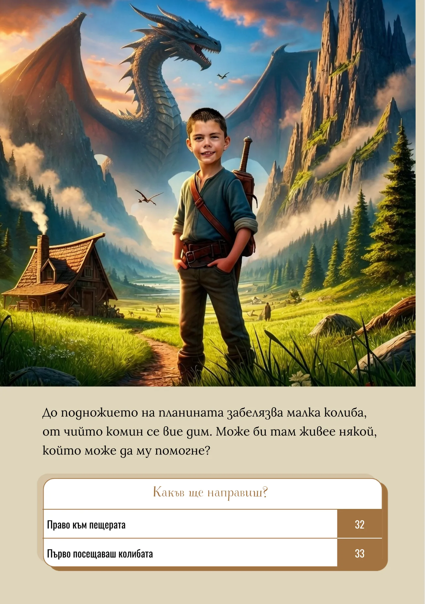 Кристалът на дракона - за момче
