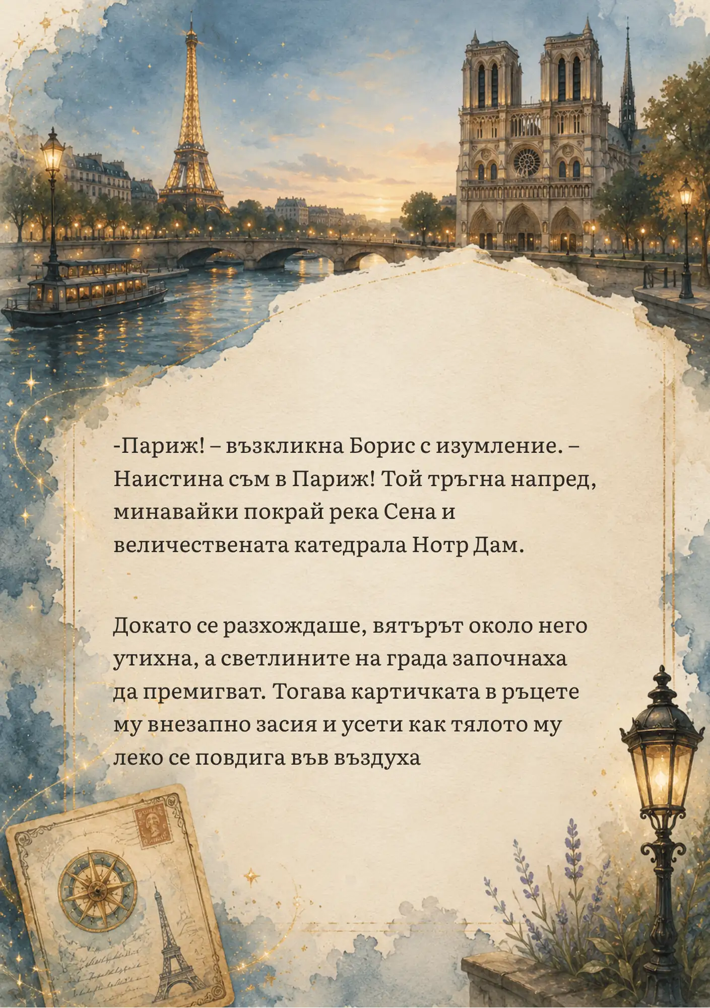 Магическият атлас - момче — персонализирана детска книга
