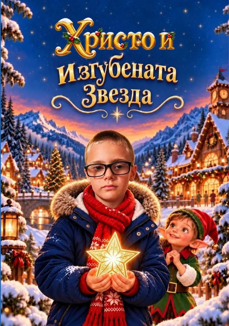 Изгубената звезда, за момче — персонализирана детска книга