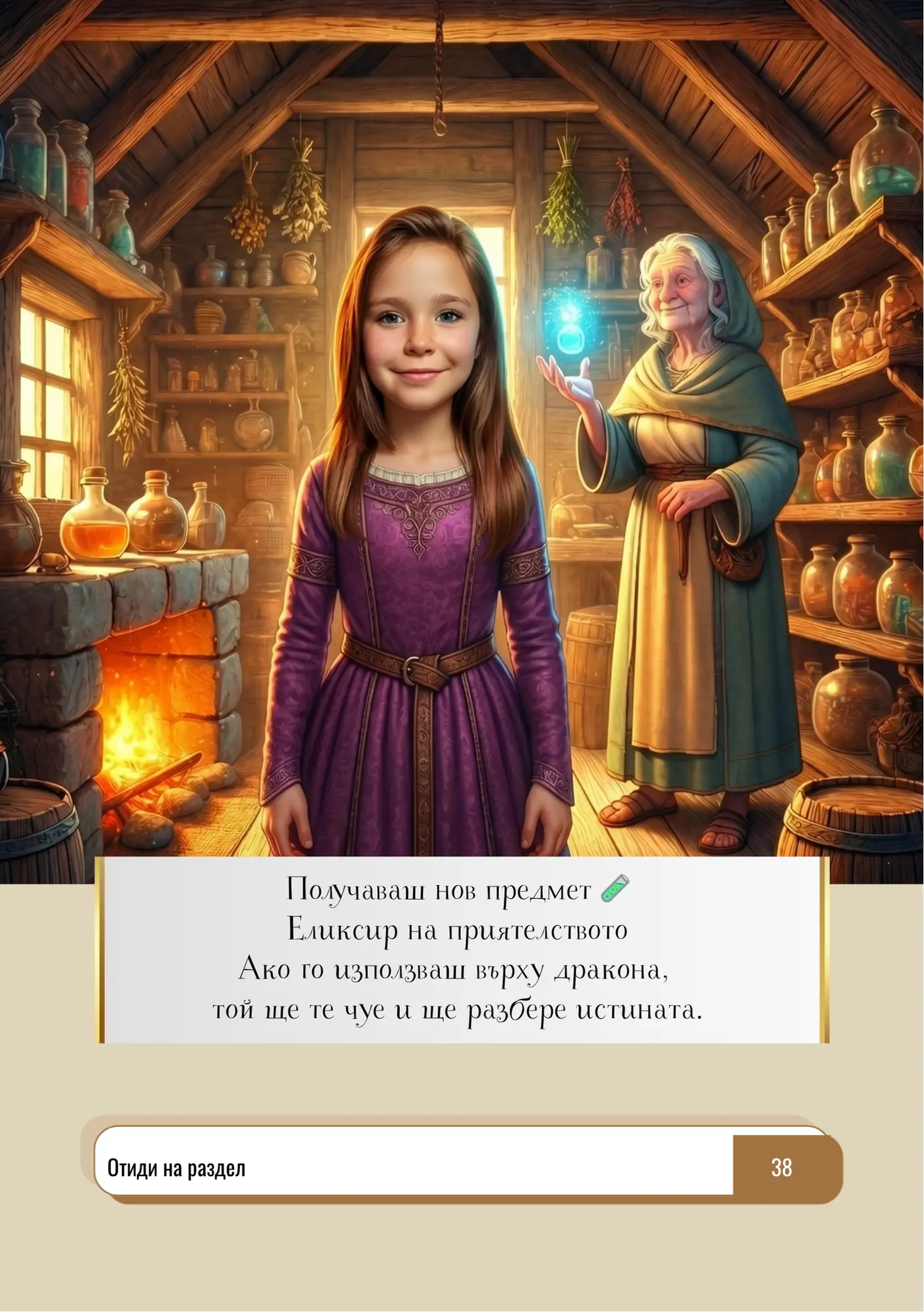 Кристалът на дракона - за момиче