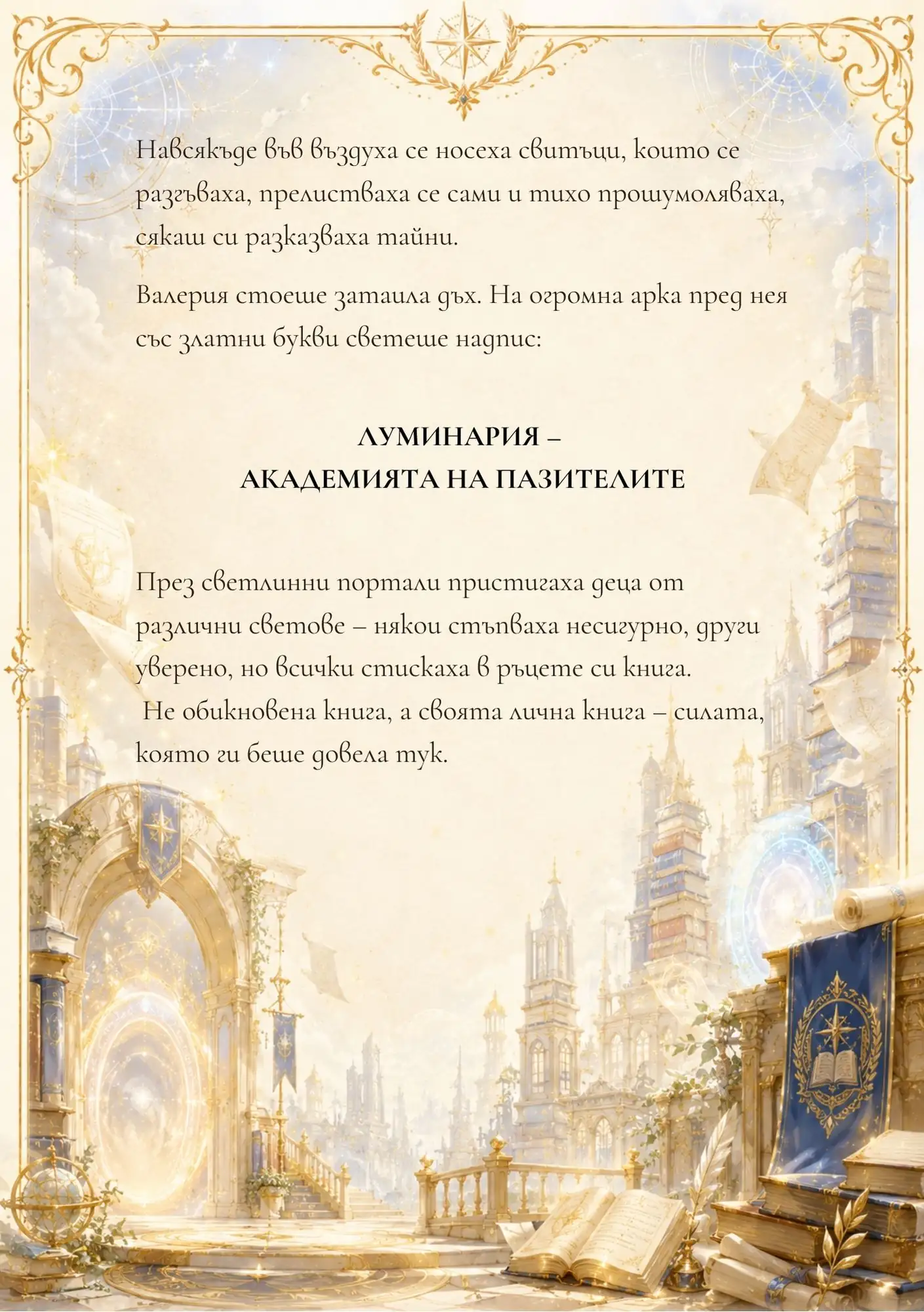 Тайната стая — персонализирана детска книга