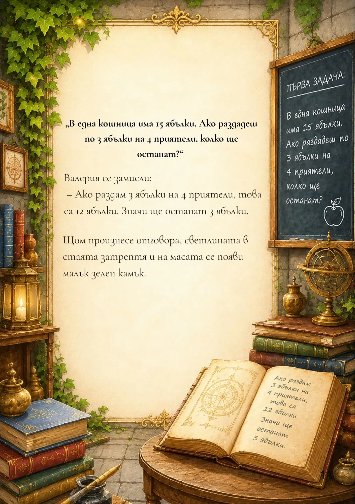 Тайната стая — персонализирана детска книга