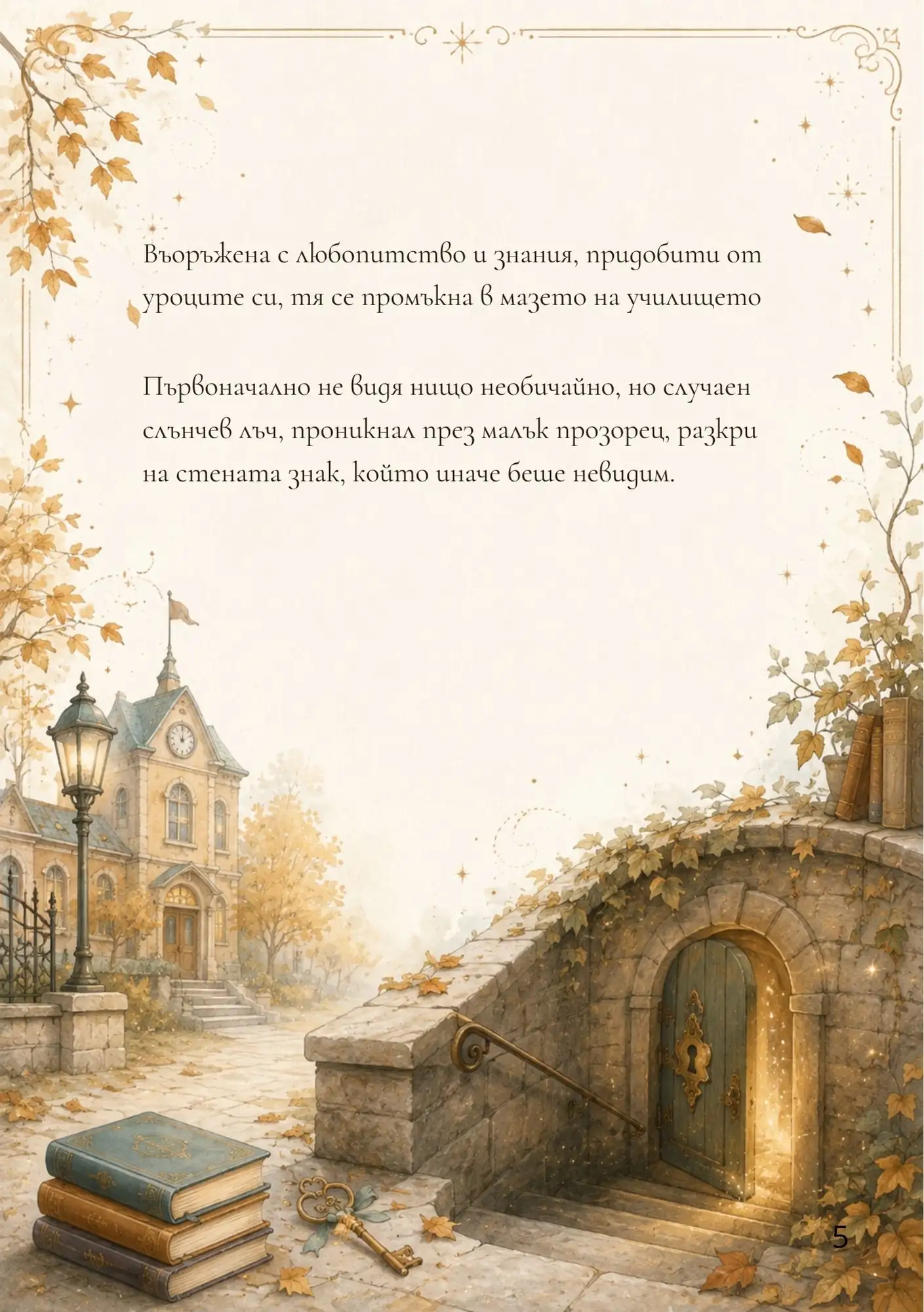 Тайната стая — персонализирана детска книга