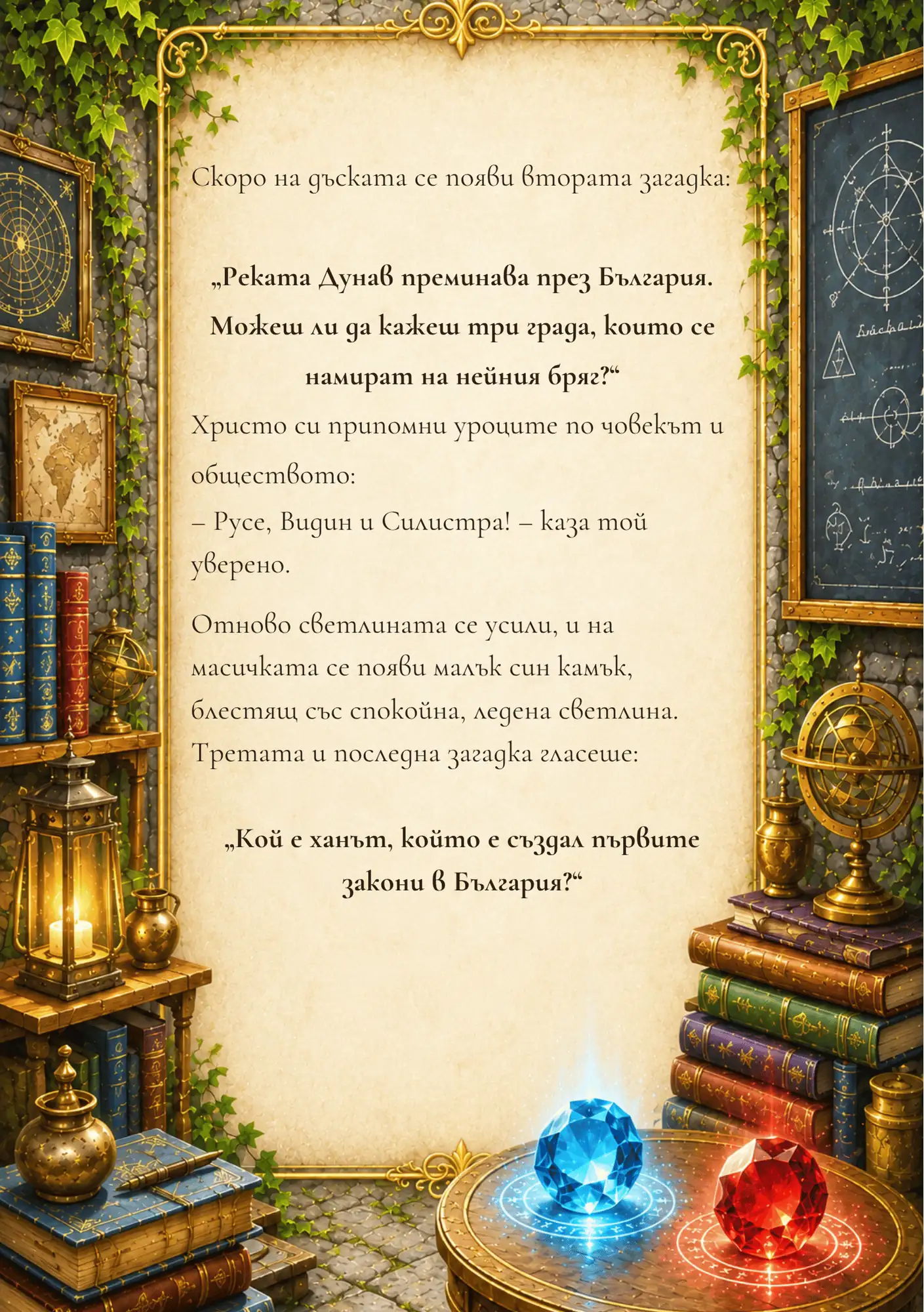 Тайната стая — персонализирана детска книга