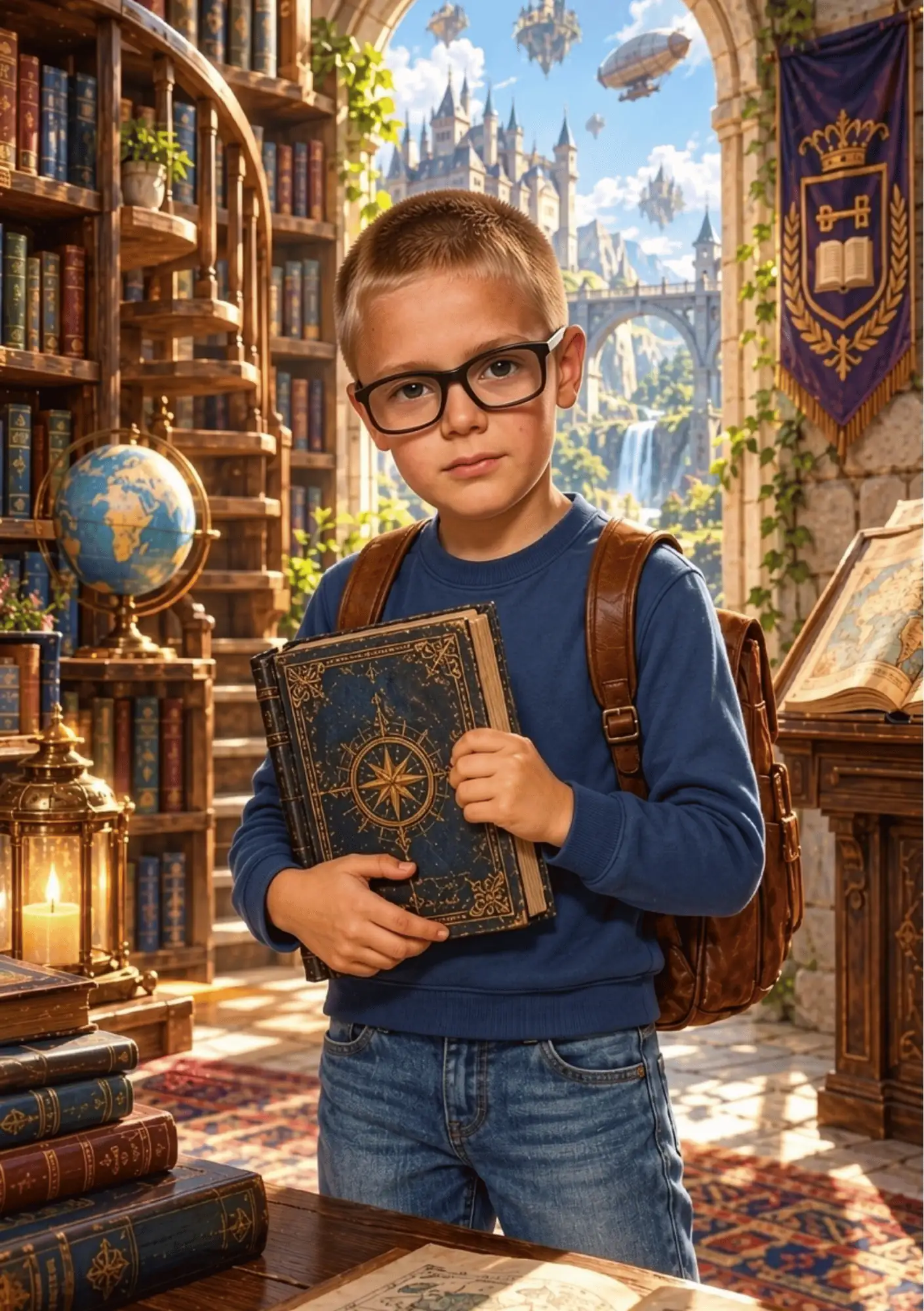 Тайната стая — персонализирана детска книга
