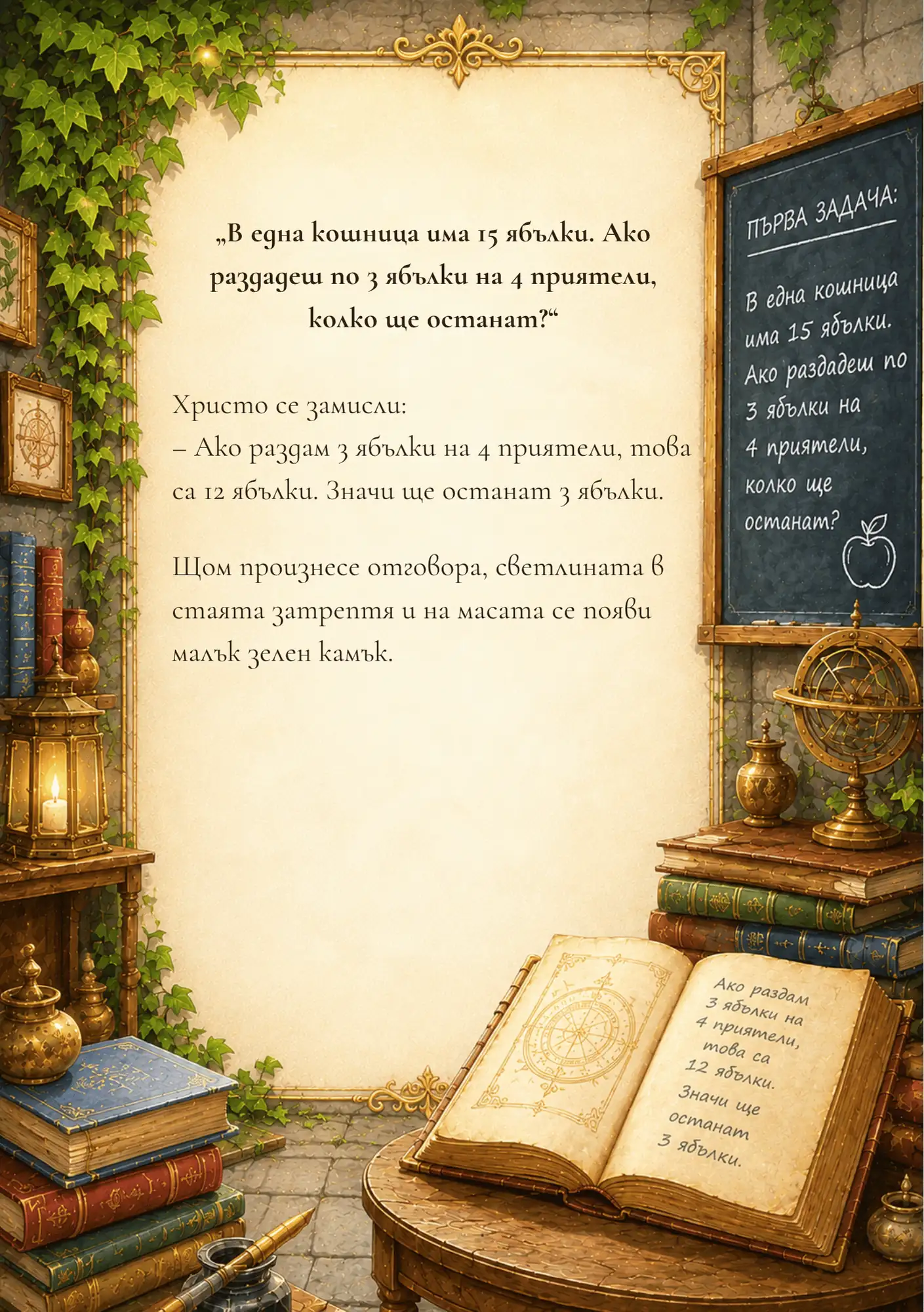 Тайната стая — персонализирана детска книга